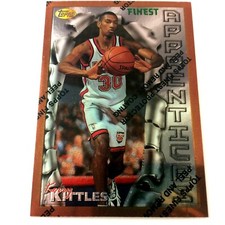 Kerry Kittles 1996-97 Topps Finest Rookie Card #79 NBA New Jersey Nets