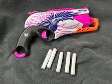 Nerf Rebelle Sweet Revenge 5 Shot Hammer Gun Revolver Dart Blaster Toy Pistol