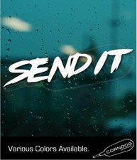 Send It Vinyl Sticker Decal Racing Drag Drift Slammed Tuner Jdm Truck Car Send It Vinyl Sticker Decal Racing Drag Drift Slammed Tuner Jdm Truck Car