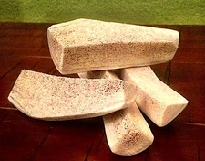 1 Small Quarter Split Elk Antler Dog Chew-HARD MARROW-Free Shipping! 