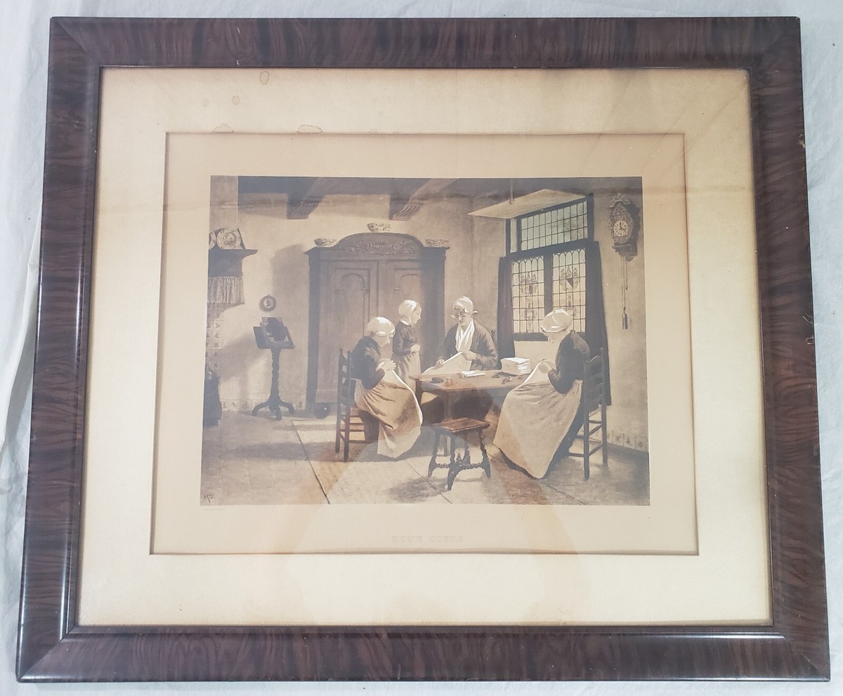 Antique After David Adolph Constant Artz Dutch Hand Colored