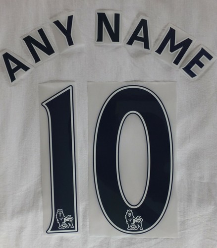 Football Shirt Name Number Printing Set 