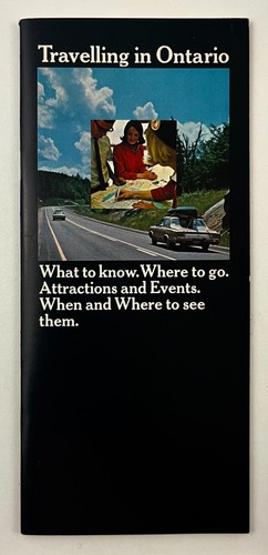 1960s Ontario Canada Tourist Attractions Events Vintage Travel Brochure