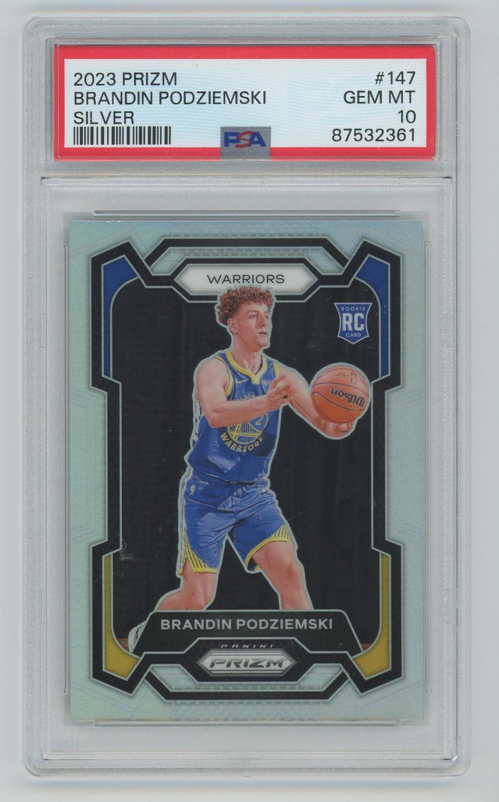 Brandin Podziemski 2023 Prizm #147 Silver Price Guide Brandin Podziemski 2023 Prizm #147 Silver Price Guide