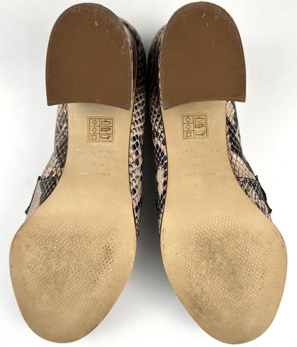 Kurt Geiger Shoes Women's 8 EU 38.5 Chelsea Block Heels Kurt Geiger Shoes Women's 8 EU 38.5 Chelsea Block Heels