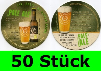 50 Stück Bierdeckel Bayreuther Brauhaus Bayreuth Maisel & Friends Pale Ale Bar
