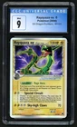 Pokémon 2006 Rayquaza ex ´ Holo EX Dragon Frontiers #97 CGC 9
