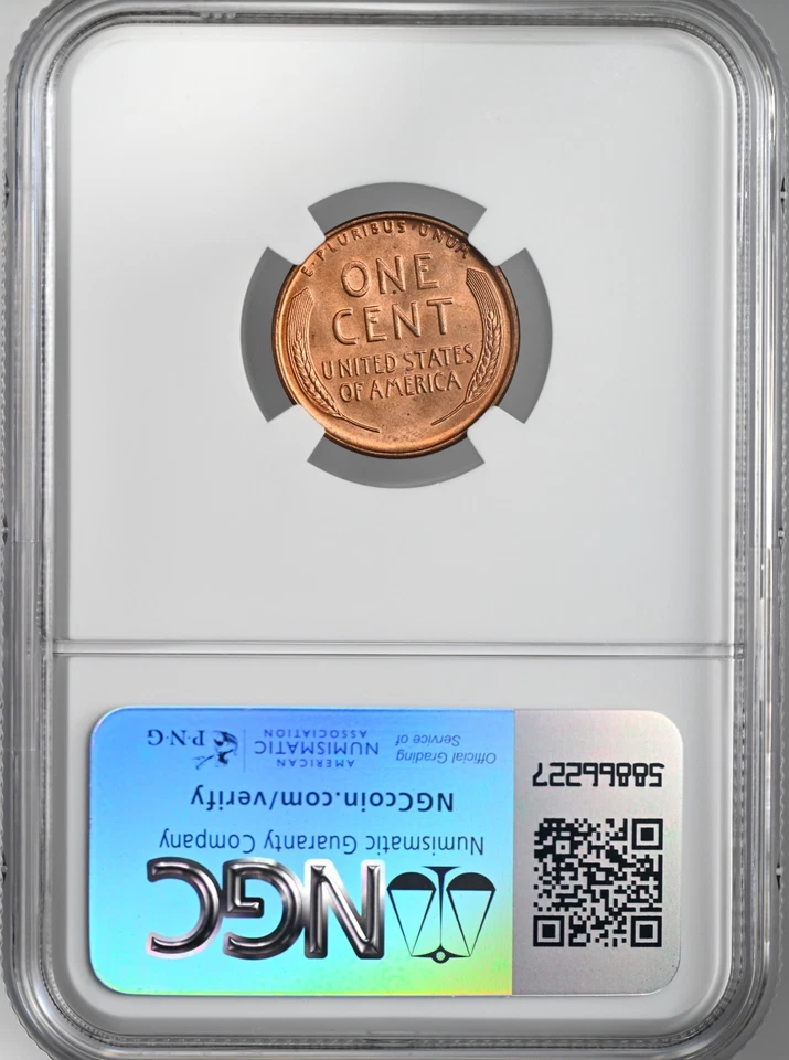 1937-S  1C LINCOLN WHEAT CENT "SAN FRANCISCO MINT" NGC MS65 RD (RED)#8340717-035 - Image 4 of 4