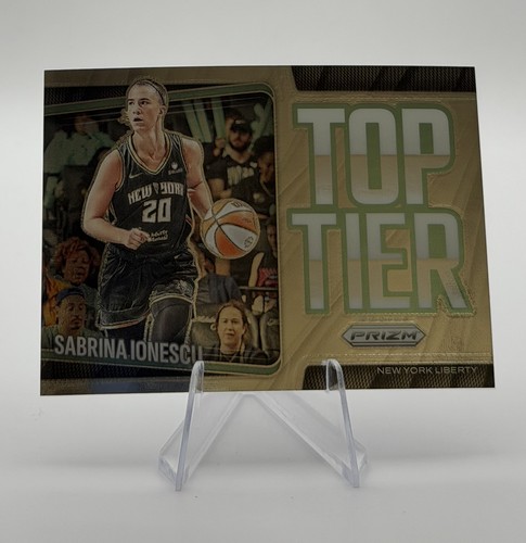 2025 Panini Prizm WNBA SABRINA IONESCU Top Tier Insert #14 Liberty