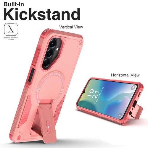 For Samsung Galaxy A26 5G Case Phone Cover w/Kickstand / Glass Screen Protector - Picture 29 of 60