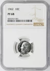 1962 Proof 10c Roosevelt Dime NGC PF68