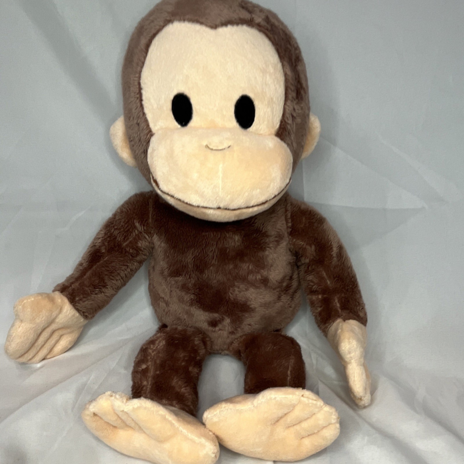 Kohl's Cares Curious George Plush Stuffed Monkey Medium 2013 Brown Washable Toy