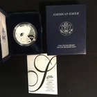 1 - 2006 W American Eagle 1 Oz Silver Proof Coin With COA/OGP