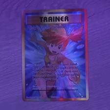 Pokémon Misty's Determination 108/108 Full Art Holo Evolutions