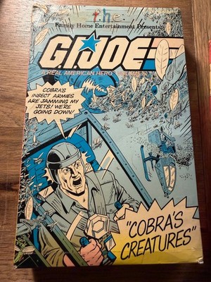 GI Joe Cobra s Creatures Vol. 5 (1985 Big Box VHS) f.h.e. ARAH Vtg 80s Animation