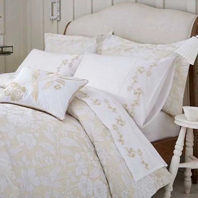 Sanderson Pyramus Bettbezug Set King Size Leinen