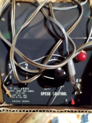 KAIDEN MODEL スピードコントロール 100V Kaiden Model Speed Control 100V | eBay