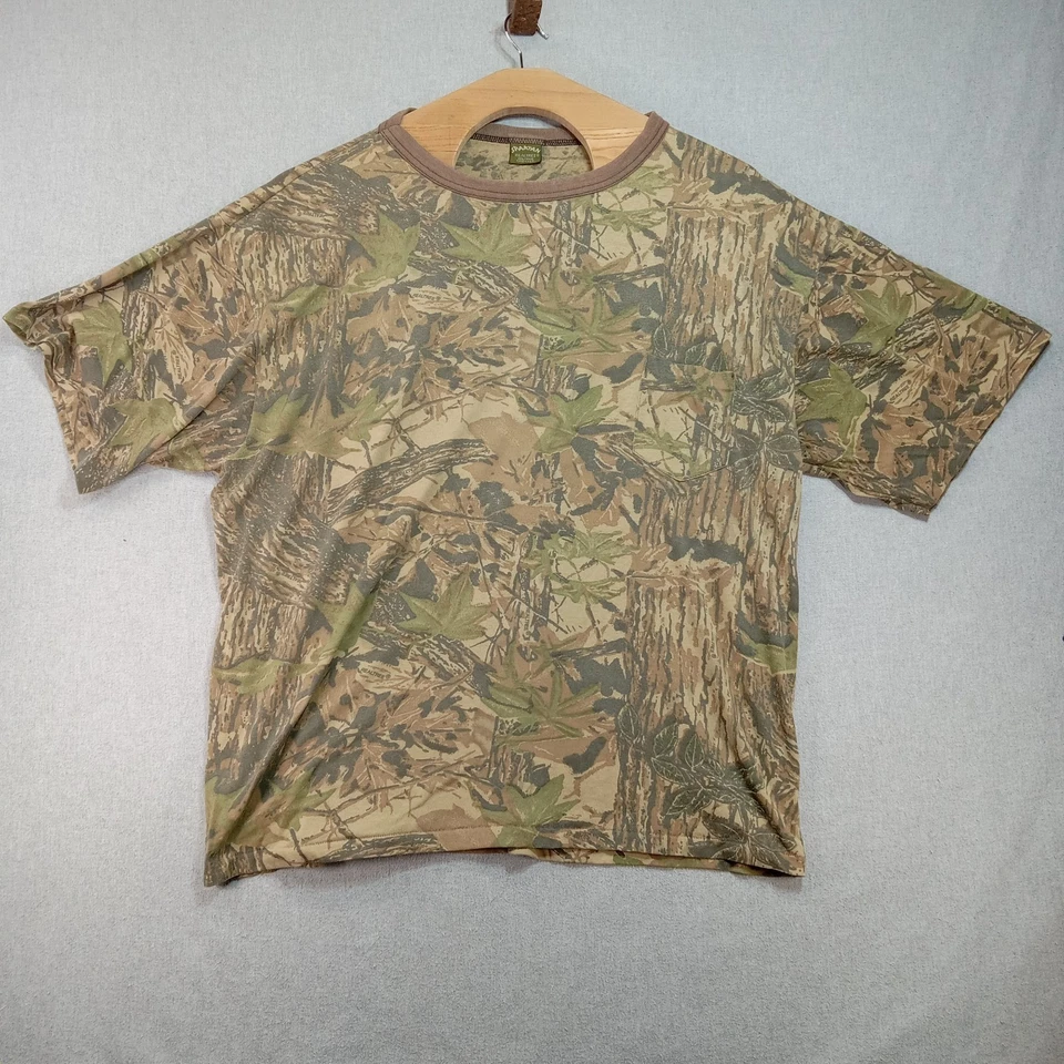 Spartan Realtree Camo Shirt Mens XXL XXXL Made in USA Vintage Hunting Tee - Image 2 of 4
