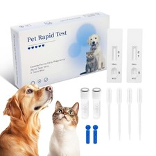 Dog  Cat Pregnancy Test   2 Pcs Pet Blood Relaxin Pregnancy Test
