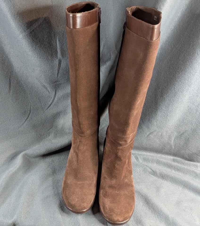 Botas Dansko Bella para mujer talla 8 38 altas de gamuza marrón Foto 4 de 4