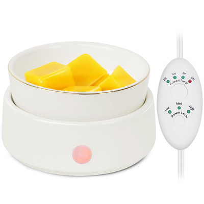 Candle Wax Melt Warmer with Safety Timer Auto Shut-Off Ceramic Electric Wax B...
