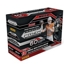 2025 Panini Prizm Draft Picks Collegiate Football 60ct Mega Box | Factory Sealed