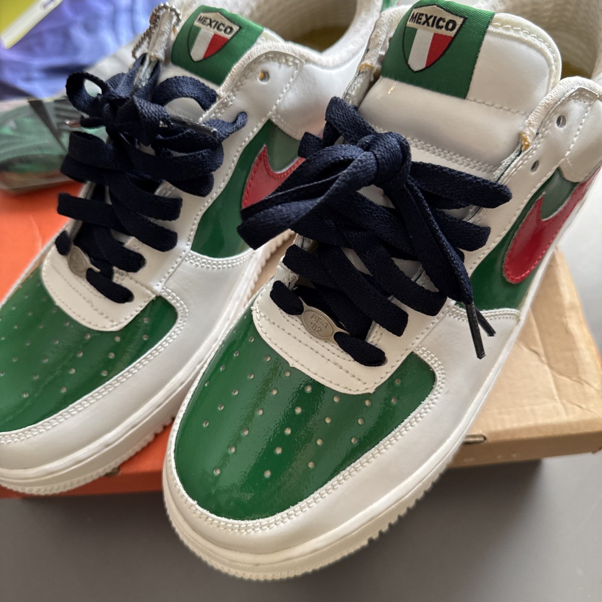Size 9 - Nike Air Force 1 Premium Mexico World Cup for sale online
