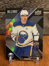 2024-25 Upper Deck Allure #57 Dylan Cozens Black Rainbow Parallel Sabres Senator