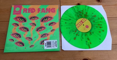 Red Fang   Arrows - Vinyl LP - Yellow Neon With Neon Magenta Splatter Relapse