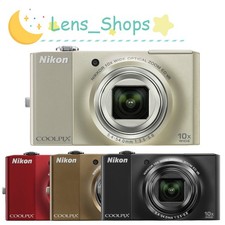Nikon COOLPIX S8000 Vintage Digital Camera 14.2MP 10x Optical Zoom,3.0" LCD Used