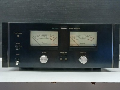Sansui BA-3000 Stereo Power Amplifier 170W Serviced Excellent Condition Working