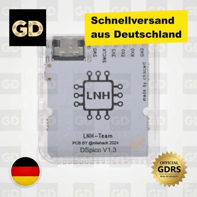   DSPico R4 SDHC Gold R4xMP Flashcart f. Nintendo DS - no Timebomb Neu & OVP  