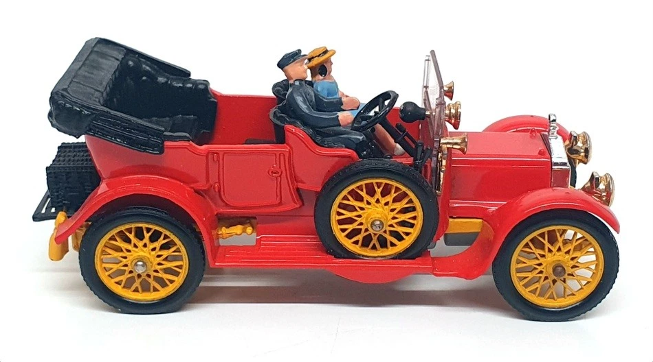 Corgi 10.5cm Long Diecast No. 38 - 1910 Daimler With Driver & Passenger - Red - Image 3 of 4
