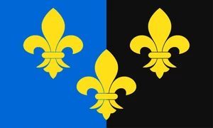 Monmouthshire Flag Self Adhesive Vinyl Sticker