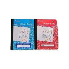 Omura Primary Journal Grades K-2, Half Page Ruled Composition Notebook Lot Of 24