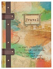Travel Journal Hardcover   160 Blank Lined Pages, 6  x 0.4  x 8    Perfect Gif