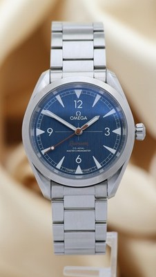 Omega Seamaster Railmaster 40mm Automatik 22010402003001 Original Papiere + Bo