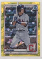 2020 Bowman Chrome Draft Sapphire Edition Yellow 27/99 Tyler Freeman #BD-78 4k8