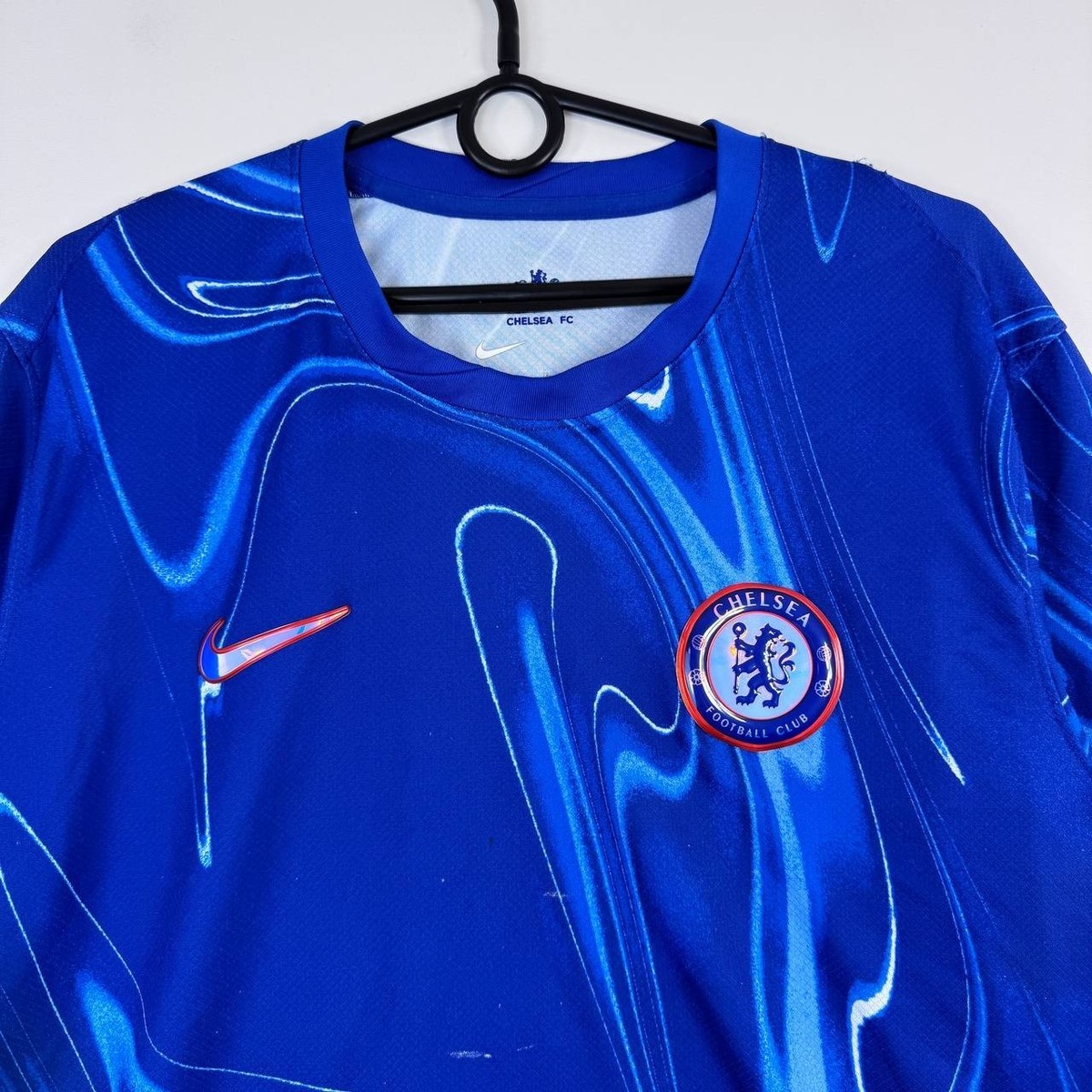 Chelsea FC 2024 2025 Home Shirt Nike Dri Fit Football Jersey Blue