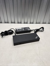 Lenovo DUD9011D1 ThinkPad Hybrid USB-C 4K Display Docking Station w/ AC Adapter