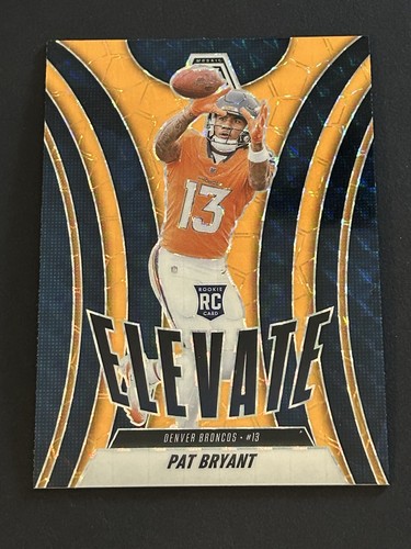 2025 Panini Mosaic - Elevate Pat Bryant #4 Orange Fluorescent Mosaic Prizm (RC)