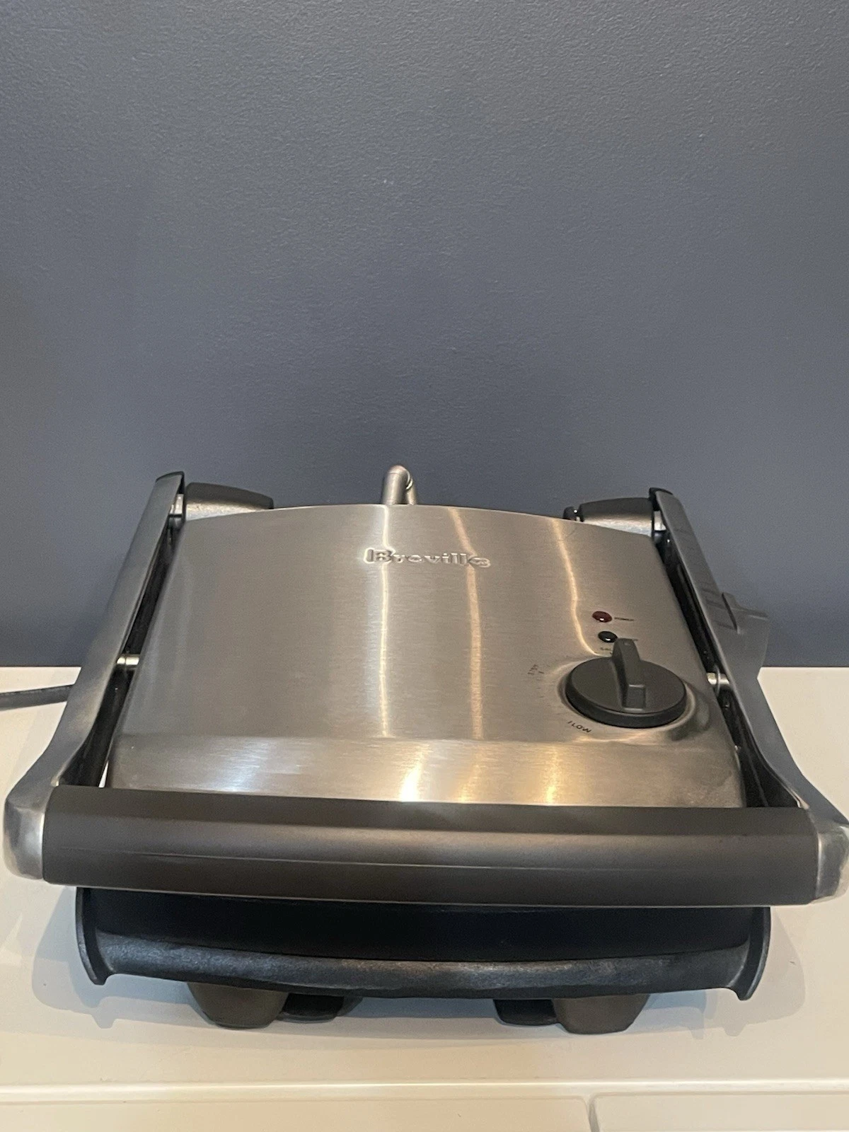 Breville Sandwich Grill Press TG425XL 1500W Stainless Steel Panini Maker Silver