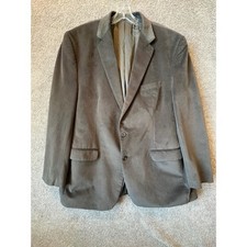 Ralph Lauren Mens Brown Corduroy Two Button Blazer Sport Coat