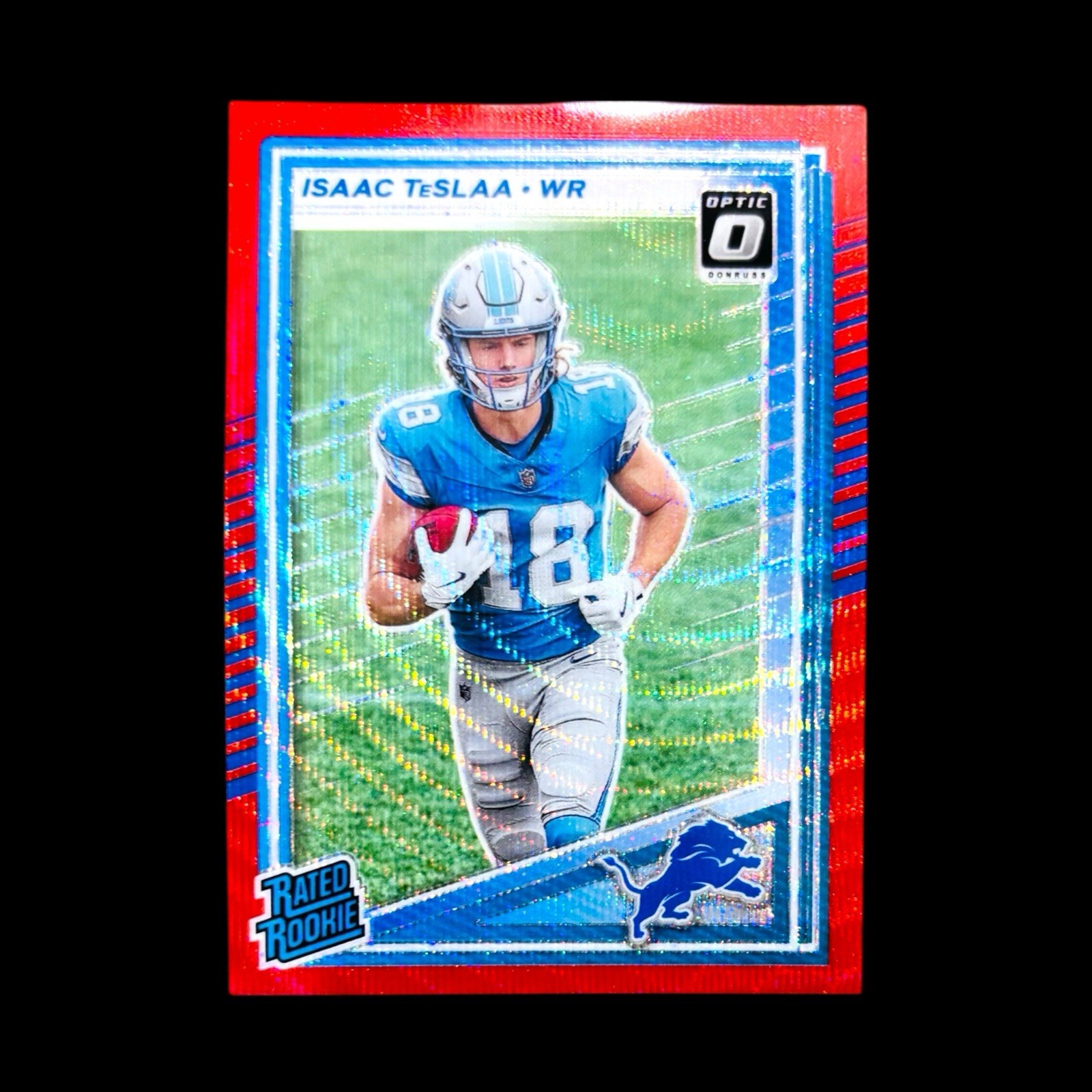 2025 Panini Donruss - Optic Preview Red Pandora Rated Rookie - Isaac TeSlaa #338