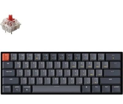 Keychron K12 60% Layout Hot-Swappable Bluetooth Mechanical Keyboard - GREY