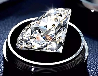 8.5mm Round Real Diamond 2.1Ct D Color VVS1 EGL Certified Loose Gemstone '' 5DOY