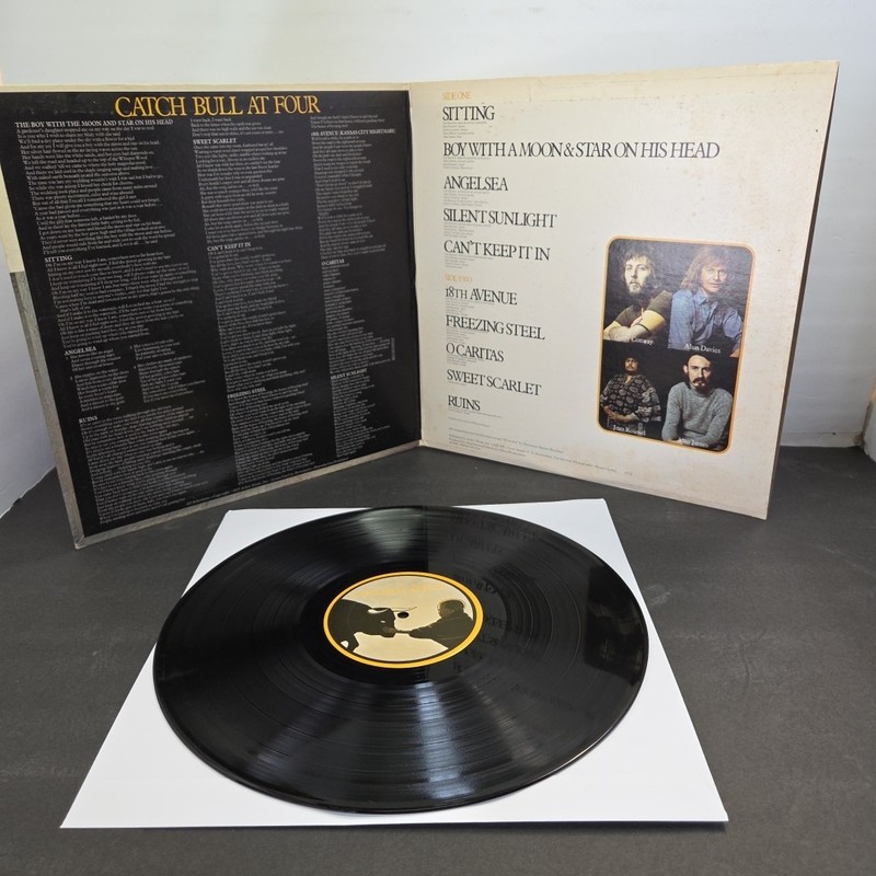 Cat Stevens LP Catch Bull At Four OG 1972 A&M SP 4365 Monarch Press NEAR MINT