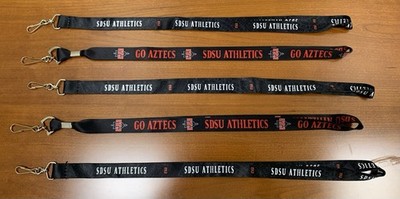 Lot of San Diego State University SDSU Athletics Lanyards One Size Multicolor