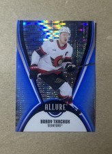 2025-26 Allure Hockey Brady Tkachuk Senators Blue Line Card #27 #’d /35