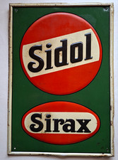 Altes Blechschild von Sidol